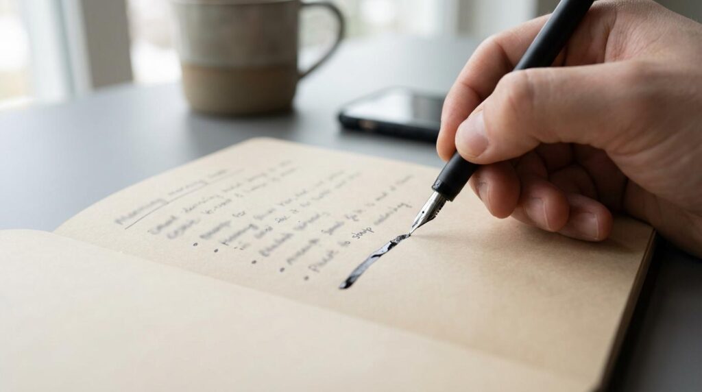 journaling skabelon